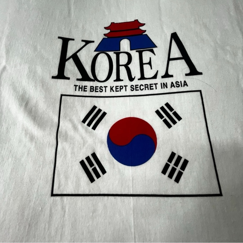 Vintage Souvenir White Tee Shirt. NWOT